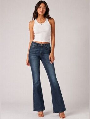 ❤️ DL1961 PERFORMANCE HIGH RISE INSTASCULPT BRIDGET BOOT BOOTCUT JEANS, 10 (30)